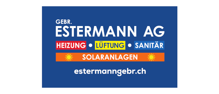 Gebr. Estermann AG Rain - Co-Sponsor Neuuniformierung und Fahnenweihe 2023