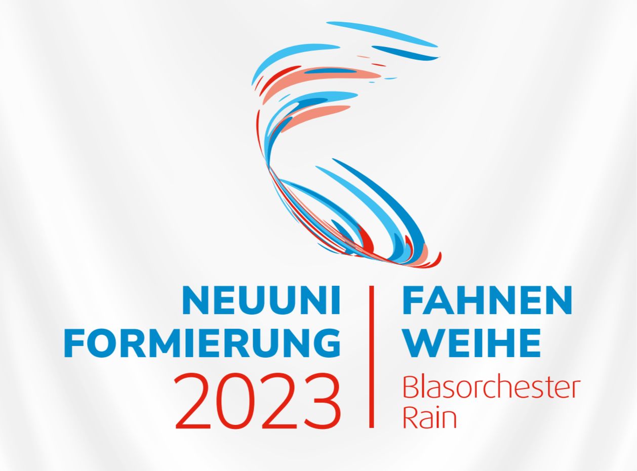 Logo Neuuniformierung Blasorchester Rain