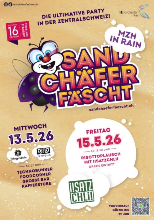 Sandchäfer Fäscht & DAYRAINCE